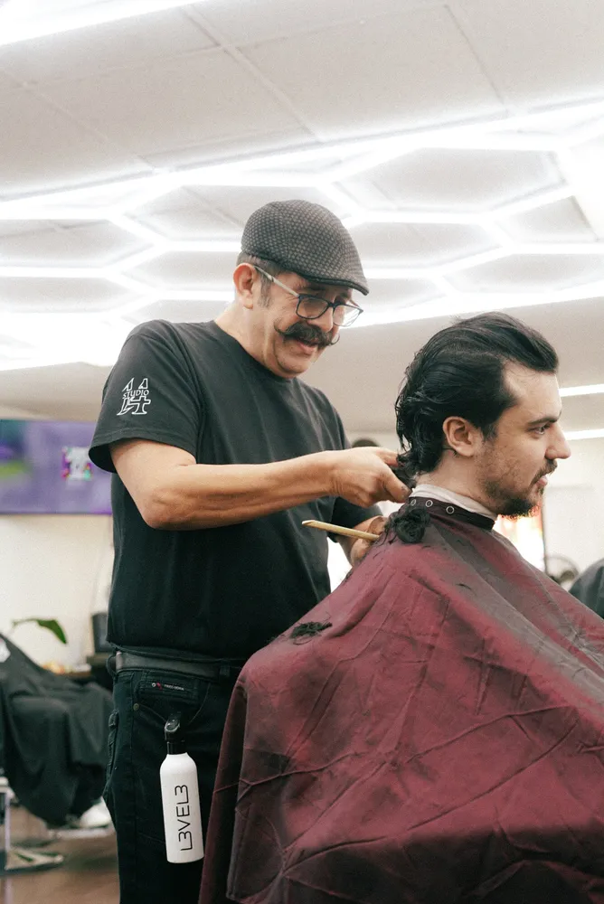 Rafa, barber at Studio 14