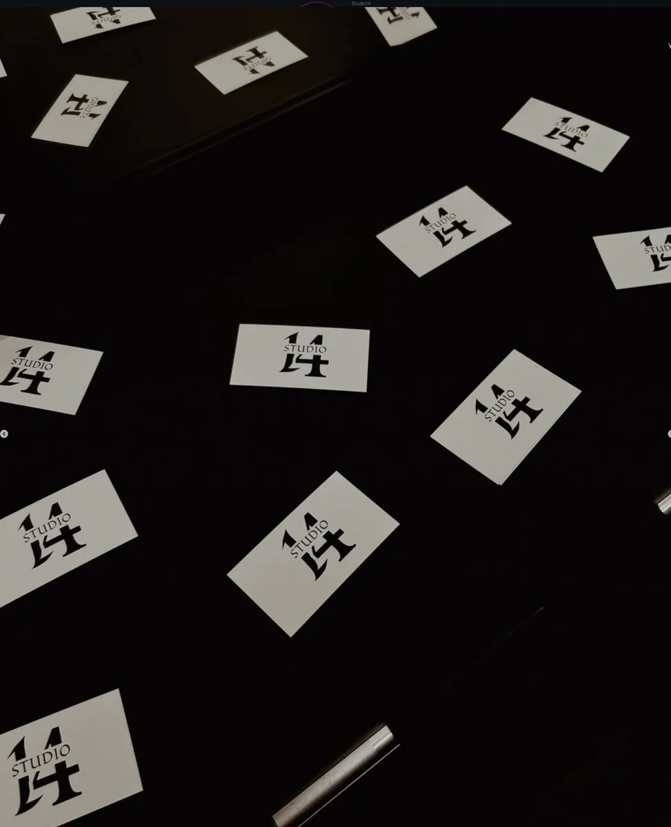 Studio 14 business cards